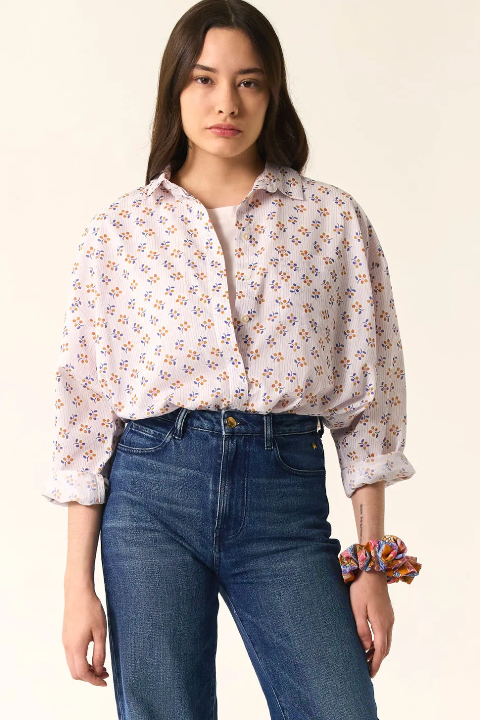 chemise_vivette_brindille_1.webp Chemise Vivette | Des Petit Hauts Sale