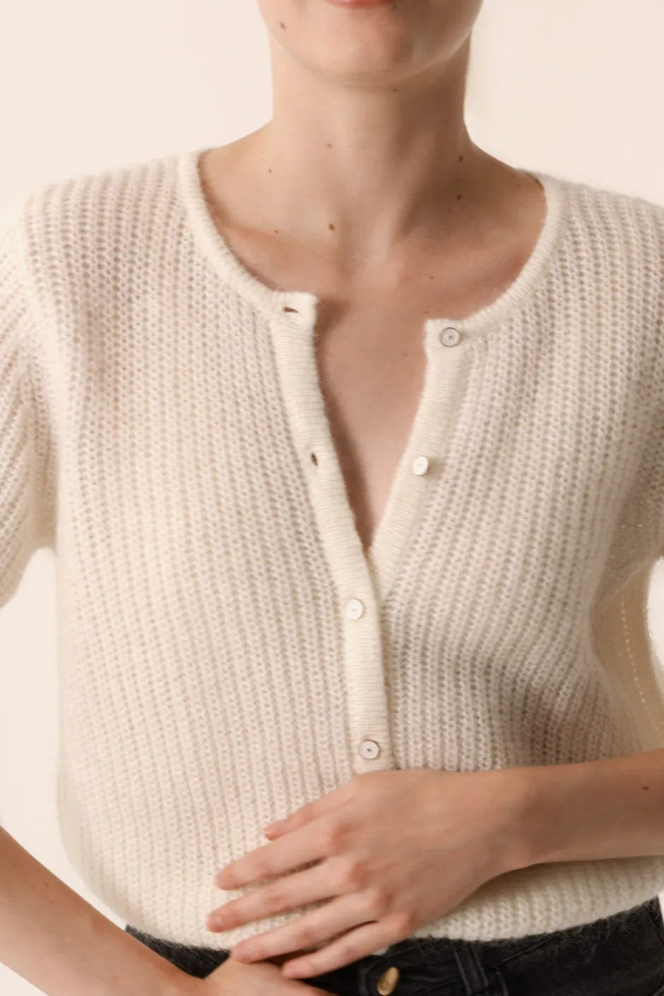 gilet_bully_ecru_0.webp Gilet Bully | Des Petit Hauts Hot