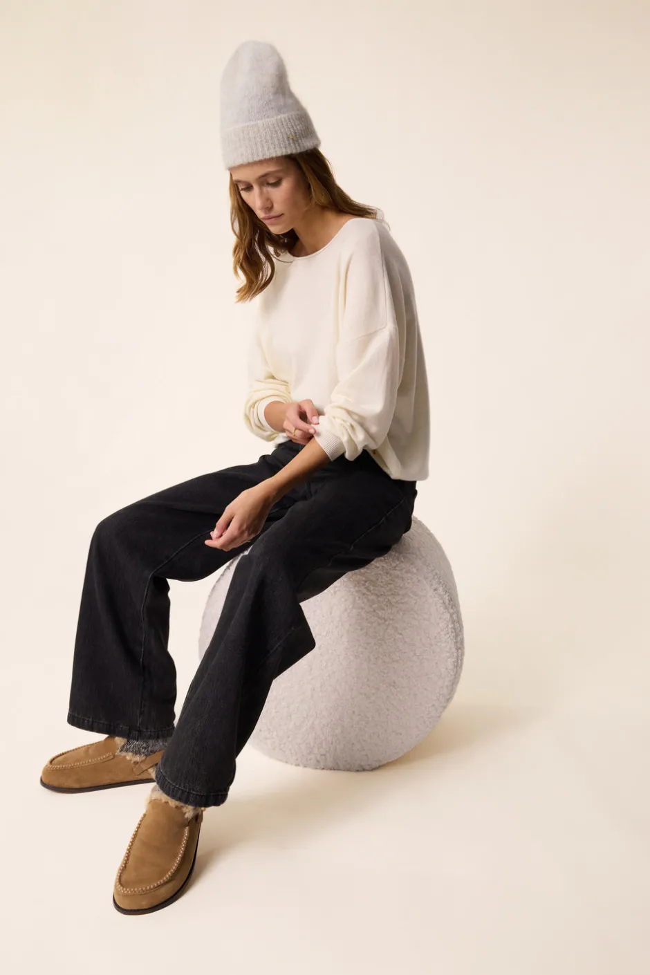 pull_aragone_creme_2.webp Pull Aragone | Des Petit Hauts Cheap