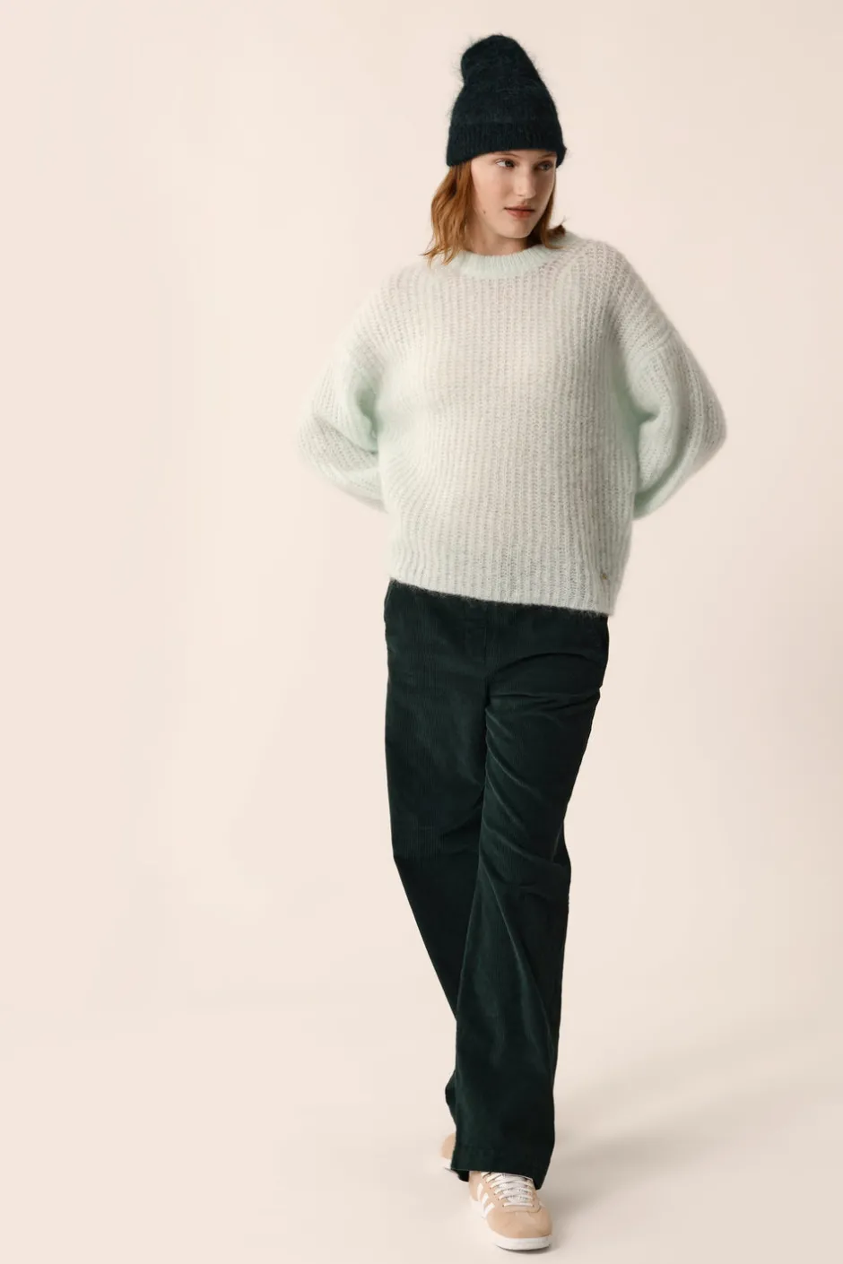 pull_burma_vert_deau_1.webp Pull Burma | Des Petit Hauts Best Sale