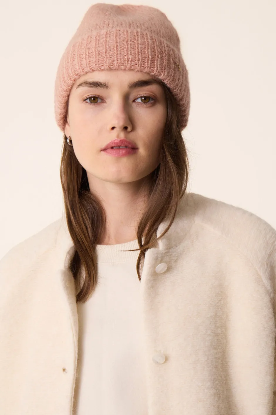 veste_maille_hildou_creme_3.webp Veste maille Hildou | Des Petit Hauts Fashion